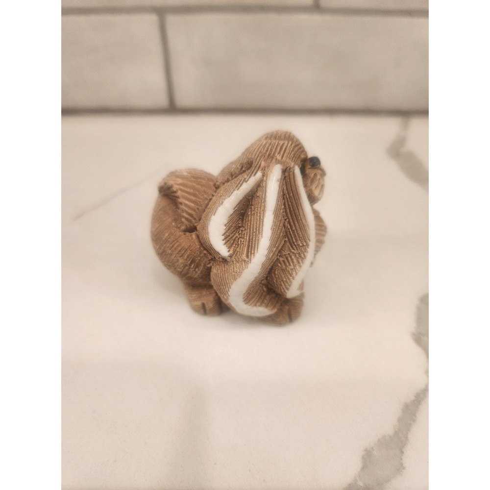 Artesania Rinconada Pekingese Dog Figurine Hand‎ Carved Pottery Made In Uruguay - Picture 2 of 9